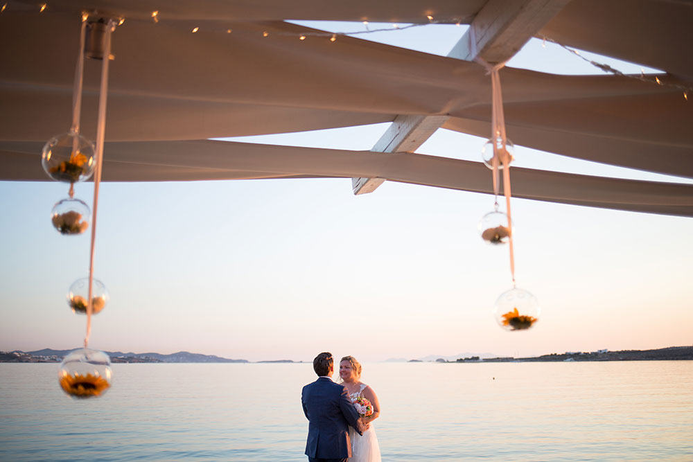 Swedish Symbolic Wedding Ceremony in Paros Greece
