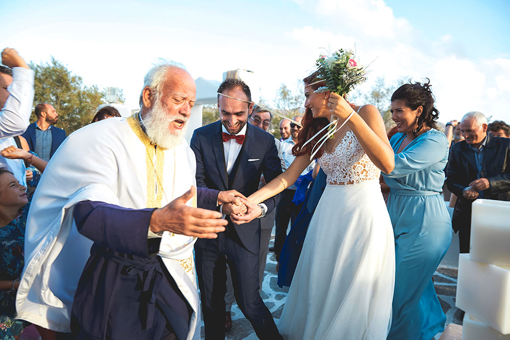 Wedding in Paros Greece