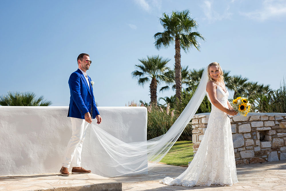 Beach Wedding in Paros