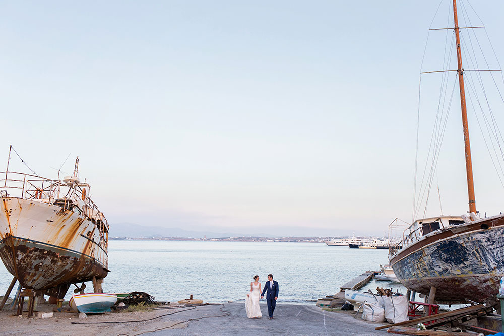 Glamorous Wedding in Paros