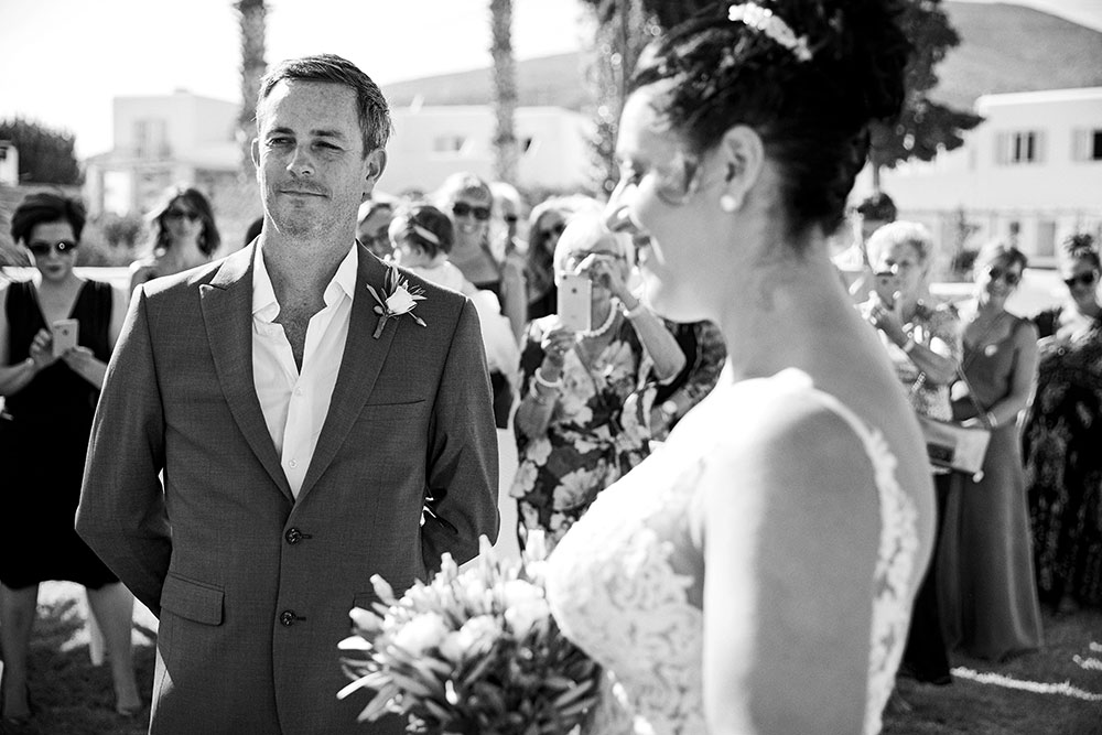 Small Symbolic Wedding in Paros