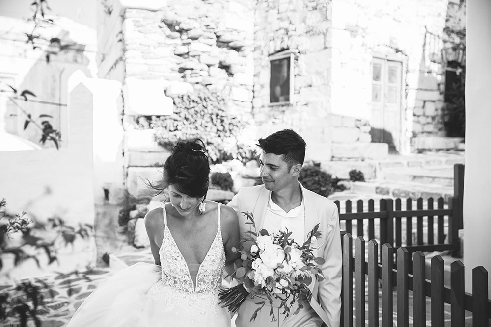 Italian Catholic Wedding Paros Photographer